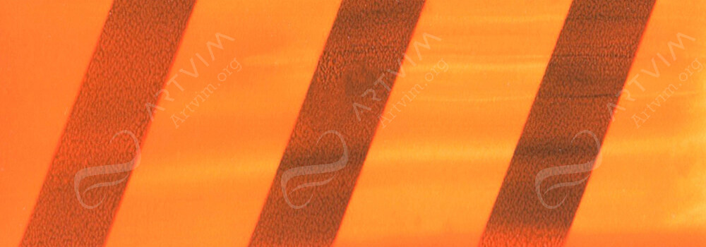 GOLDEN : HIGH FLOW ACRYLIC PAINT FLUORESCENT ORANGE